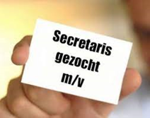 Secretaris gezocht